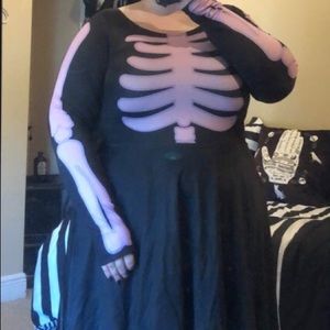 Kawaii Goods Skeleton Dress